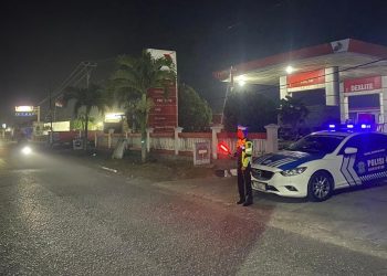Jaga Keamanan dan Kelancaran Lalu Lintas, Satlantas Polres Kaur Gelar Patroli