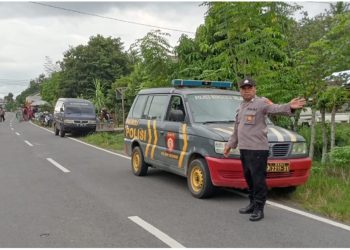 Polsek Seginim Polres BS lakukan patroli sore hari, Ciptakan kamtibmas yang kondusif  dan Antisipasi 3C.