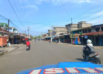 SAT LANTAS POLRES B.S, MELAKSANAKAN KEGIATAN PATROLI JALUR PROTOKOL YANG BERPOTENSI TERJADINYA LAKA LANTAS