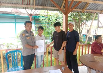 Problem Solving, Bhabinkamtibmas Polsek Lebong Selatan Mediasi Permasalahan Perkelahian Pelajar