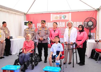 HUT Bhayangkara Ke-78, Polri Gelar Bakti Sosial Kesehatan Se-Indonesia
