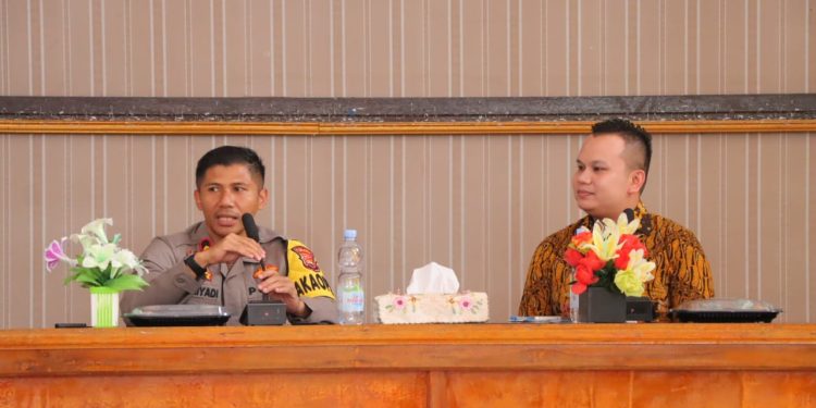 Bank Mandiri Sosialisasi di Polres Lebong