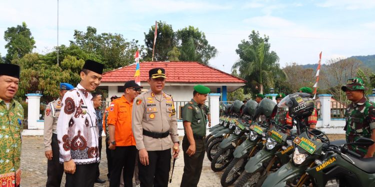 Bentuk Kesiapan, Polres Lebong  Apel Gelar Kesiapan Pencegahan dan Penanganan Karhutla