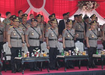 Pertama, Kapolri Pimpinan Upacara Hari Juang Polri di Surabaya