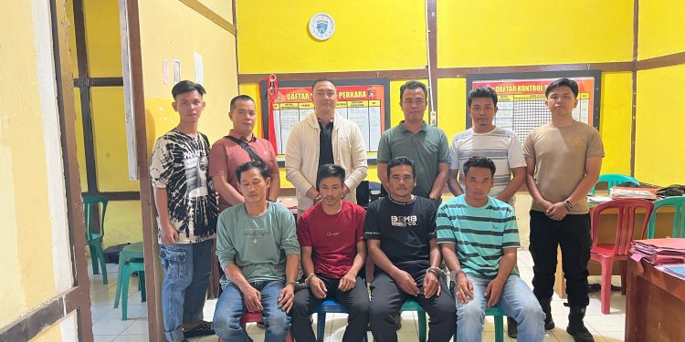 Main Keroyok, 4 Warga Lebong Diamankan Polisi