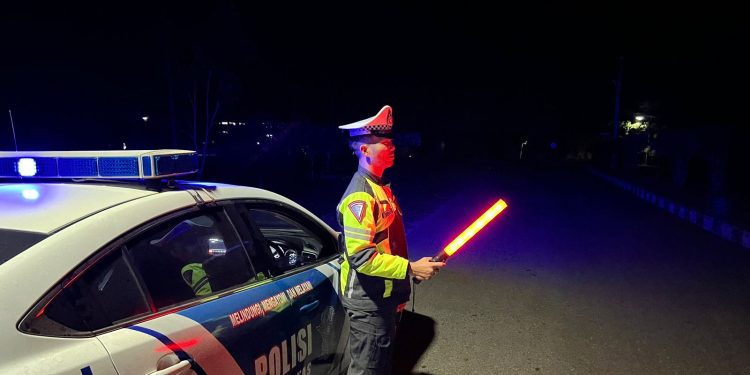 Antisipasi Balap Liar, Satlantas Polres Kaur Gelar Patroli di Area Rawan