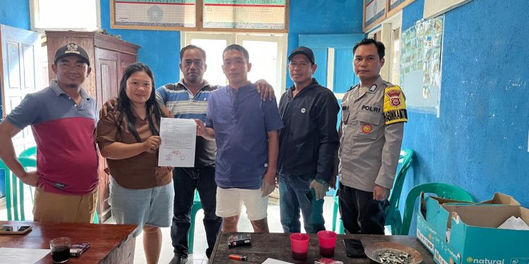 Problem Solving, Bhabinkamtibmas Polsek Lebong Utara Damaikan Perkara KDRT