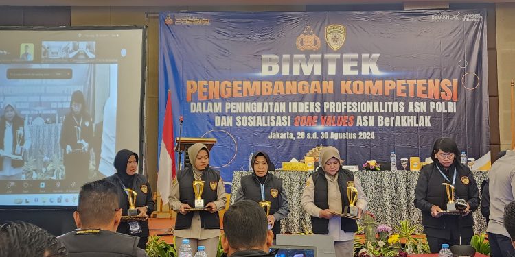 Prestasi Gemilang: Polda Bengkulu Raih Penghargaan Polda Terbaik dalam Indeks Profesionalitas ASN 2024