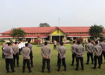 KARENDALOPS OMP NALA 2024 PIMPIN APEL PAGI OPS MANTAP PRAJA NALA POLRES KEPAHIANG