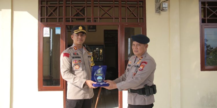 Jalin Sinergi, Kapolres Rejang Lebong Sambang Silahtuhrahmi dengan Batalyon A Pelopor Sat Brimob Bengkulu