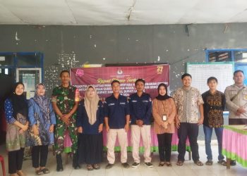 Bhabinkamtibmas Polsek Lebong Atas Hadiri Rapat Pleno Terbuka DPSHP di Desa Blau dan Desa Sukau Kayo