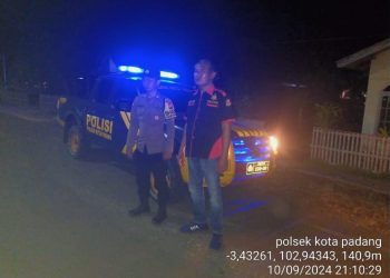 Antisipasi Tindak Pidana 3C, Polsek Kotapadang Gelar Patroli