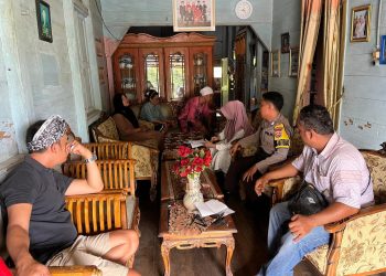 Problem Solving, Bhabinkamtibmas Polsek Lebong Utara Mediasi Perselisihan Batas Lahan Sawah
