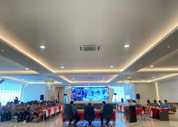Seleksi Sekolah Bintara Polisi (SBP), Polda Bengkulu Laksanakan Pakta Integritas Melalui Zoom Meeting