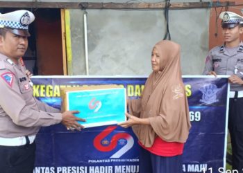 Sambut HUT Lalu Lintas Ke-69 Dan Colling Sistem Wujudkan Pemilukada Serentak 2024 Aman, Damai, Dan Sejuk, Satlantas Polres BS Gelar Baksos