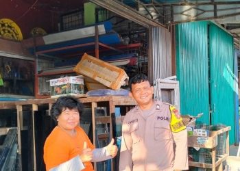Cooling System, Bhabinkamtibmas Polsek Lebong Utara Sambang ke Kelurahan Pasar Muara Aman dan Nangai Amen