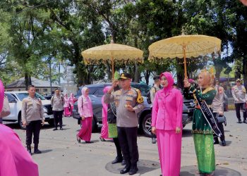 Kunjungan Kerja di Polresta Bengkulu, Kapolda Bengkulu Pastikan Personel Siap Hadapi Pemilukada 2024