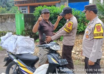 Polsek Kotapadang Gelar Razia Sajam dan Senjata Api di Jalur Kotapadang – PU Tanding