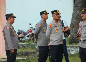Jaga Kondusifitas Jelang Pilkada, Polres BS Laksanakan Pengamanan Pengundian dan Penetapan Nomor Urut Paslon