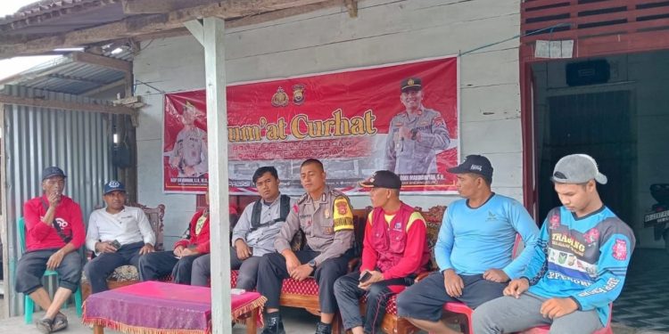 Cooling System, Kapolsek Sindang Kelingi Bersama Personel Polsek Sindang Kelingi Laksanakan Jumat Curhat