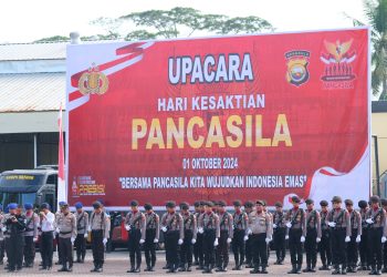 Polda Bengkulu Gelar Upacara Peringatan Hari Kesaktian Pancasila