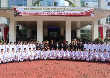 Kapolres Rejang Lebong Ikuti Upacara Periingatan Hari Kesaktian Pancasila Tahun 2024