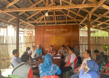Problem Solving, Bhabinkamtibmas Polsek Lebong Utara Mediasi Permasalahan Warga Terkait Air PDAM