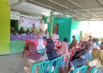 Monitor Perkembangan Pembangunan Desa Binaan Bhabinkamtibmas Polsek Pino Hadiri Undangan Desa Ganjuh