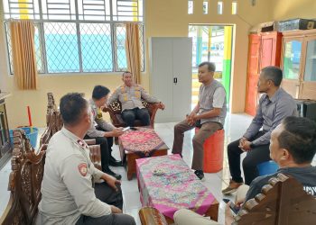 Sampaikan Imbauan, Kapolsek Lebong Atas Kunjungi SMAN 5 Lebong.