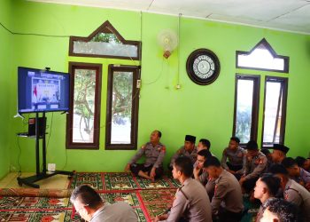 Polres Lebong Ikuti Binrohtal yang Digelar Polda Bengkulu