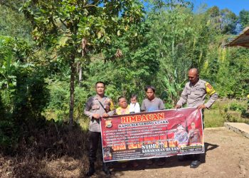 Cooling Sistem, Bhabinkamtibmas Polsek Lebong Utara Sambang ke Desa Ketenong Jaya