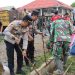 Meriahkan HUT TNI KE-78 Polres Mukomuko Ikut Serta dalam Giat Karya Bakti Kodim 0428/MM