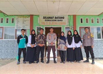 Polsek Rimbo Pengadang Gelar Jumat Curhat di SMK IT Al Husna