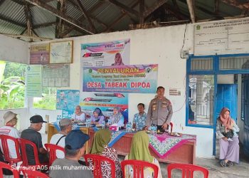 Polsek Lebong Tengah Gelar Jumat Curhat di Desa Tabeak Dipoa