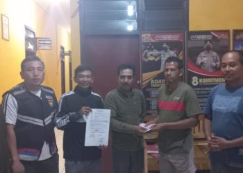 Problem Solving, Bhabinkamtibmas Mediasi Permasalahan Tindak Pidana Pencurian