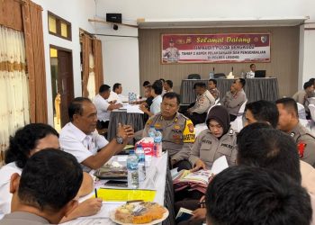 Polres Lebong Terima Tim Audit Kerja Tahap II Itwasda Polda Bengkulu