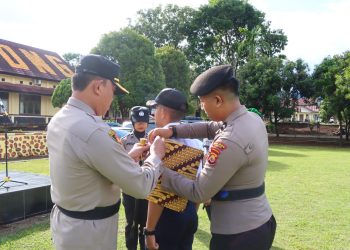 Polres Lebong Apel Gelar Pasukan Operasi Zebra Nala 2024
