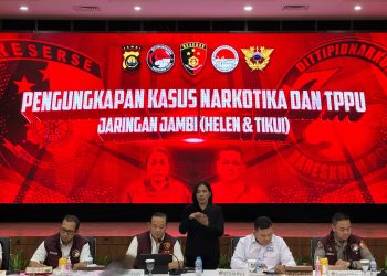 Bareskrim Polri ungkap Jaringan Narkoba Wilayah Jambi H dan DS