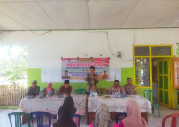 Kapolsek Lebong Atas Jadi Pemateri Penyuluhan Hukum dan Perlindungan Perempuan dan Anak