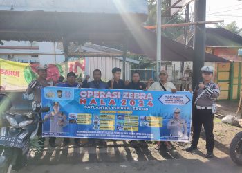 Ops Zebra Nala, Satgas Preemtif Satlantas Polres Lebong Laksanakan Penyuluhan