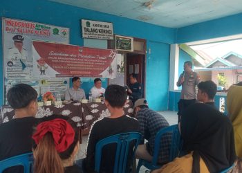 Cooling System, Kapolsek Lebong Selatan Jadi Narasumber Sosialisasi Pilkada
