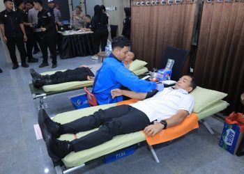 Hari Jadi Humas Polri Ke-73, Divhumas Polri Gelar Donor Darah Bersama Media.