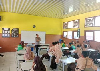 Terkait Keributan Siswa, Kapolsek Lebong Selatan Koordinasi ke Pihak Sekolah