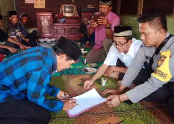 Problem Solving, Bhabinkamtibmas Polsek Lebong Selatan Mediasi Perkara Penganiayaan