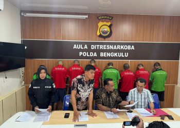 Dua Pria Asal Bengkulu Ditangkap dalam Kasus Narkotika Jenis Sabu