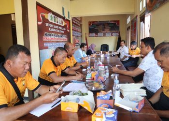 UPP Saber Pungli Lebong Gelar Rapat Anev Bulanan