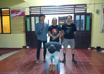 Polsek Lebong Selatan Amankan Terduga Pelaku Curat