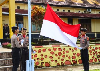 Polres Lebong Gelar Upacara Peringatan Hari Pahlawan