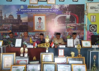 Bhabinkamtibmas Polsek Lebong Atas Hadiri Sosialisasi Perlindungan Perempuan dan Anak