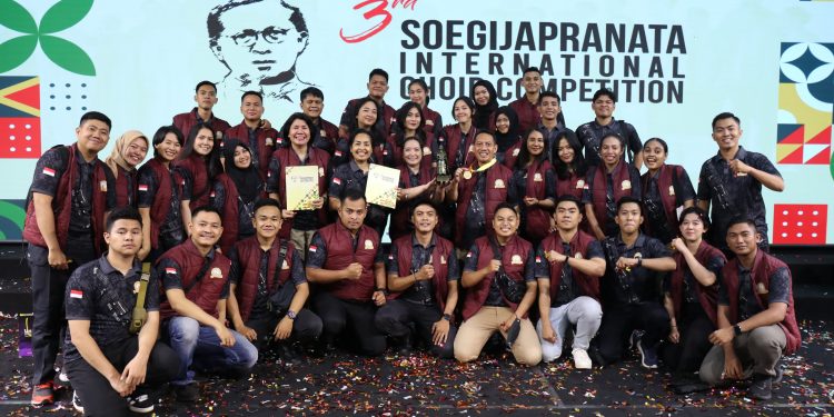 Tampil di Kompetisi Paduan Suara Internasional, Svara Bhayangkara Polri Masuk 5 besar dan Raih Impresive Stage Performance